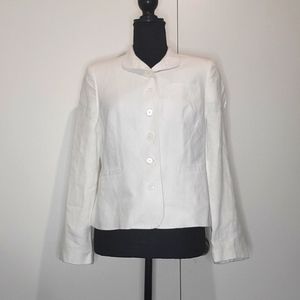 Brooks Brothers White Blazer